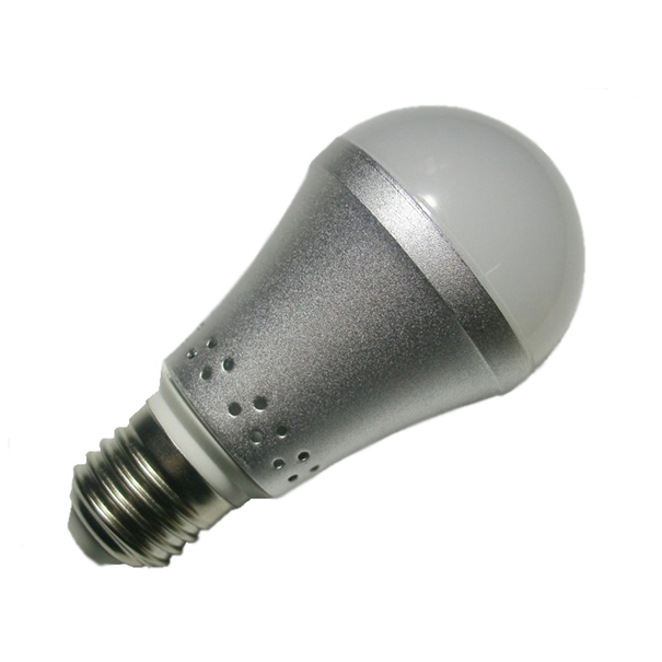 Spinning 5 watt LED bulb